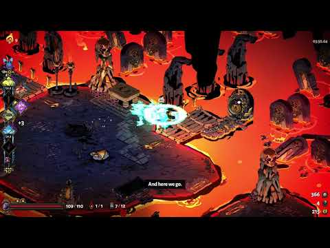 Hades any heat unseeded speedrun in 10:41.69 (Eris)