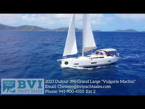 2023 Dufour 390 Grand Large with BVI Yacht Sales