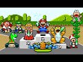 Super Mario Kart HD All Characters Winning Losing Animations