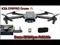 K3& E99PRO Pro Drone🔥Foldable Drone K3& E99 PRO Drone/Best Drone Duble Camera & Duble Battery Review