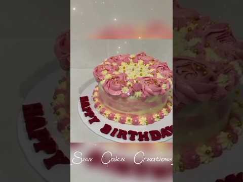 රස වෑහෙන රෝස කේක්😋🤤 #food