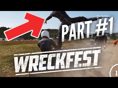 WRECKFEST CAREER MODE Playthrough Part #1 - ABSOLUTE INSANITY! (Xbox One 1080p HD)