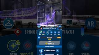 Leveling Spinosaurus Aegyptiacus to 24! Costs 120,000?! | Jurassic World Alive