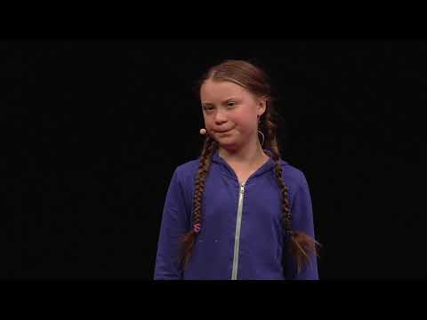 הרצאה חשובה של הילדה גרטה טונברי על עצירת תהליך שינוי האקלים