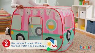 Battat - Happy Camper Pop-Up Tent - Instruction Video