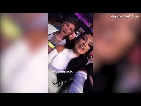 Abbie Holborn displays stunning look at Aaron Chalmers MMA fight