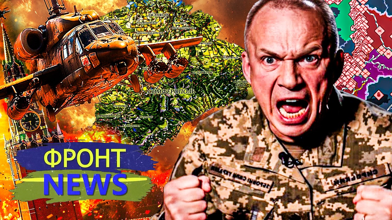 🔥СЕЙЧАС! ВСУ ПРЕВЗОШЛИ СЕБЯ: КРЫМ В ОГНЕ! ЭТОТ УДАР ПЕРЕВЕРНУЛ ВСЕ! АВИАЦИЯ Р