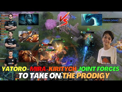 Epic Duel: The Pro Player Yatoro, Mira, Kiritych Vs The Prodigy Satanic  - Dota 2 Tako