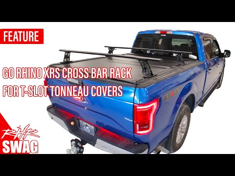 Go Rhino XRS Cross Bar Rack for Tonneau Covers w/ T-Slot - RHRSwag