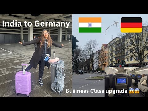 Delhi 🇮🇳 to Berlin 🇩🇪 | Masters in Germany | Gulf Air | India to Germany Journey ✈️ |