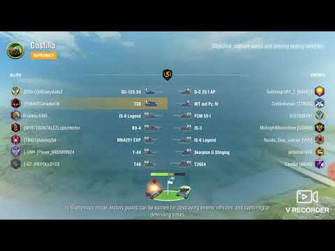 Wot Blitz T30 5 k damage