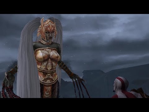 God of War 2: Sisters of Fate, Lahkesis and Atropos Boss Fight (4K 60fps)