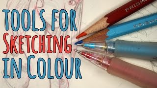 Sketching in Colour: Pilot Color Eno vs. Prismacolor Col-erase Review
