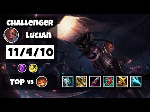 Lucian vs Gnar KOREAN Challenger TOP (11/4/10) - v11.6