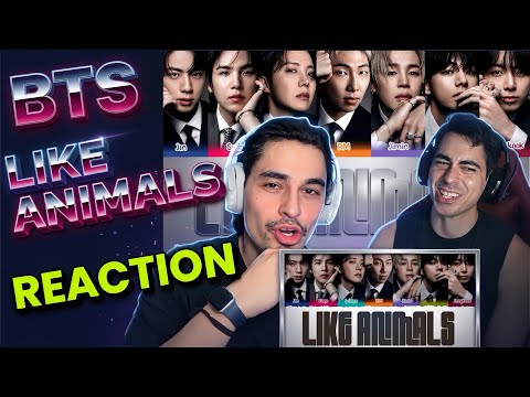 BTS 'Like Animals' Lyrics (방탄소년단 Like Animals 가사) [Color Coded_Eng] (REACTION)