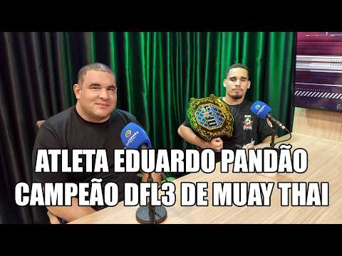 CÂMARA ESPORTE - ATLETA EDUARDO PANDÃO É CAMPEÃO DE MUAY THAI EM SÃO JOSÉ DA BARRA-MG