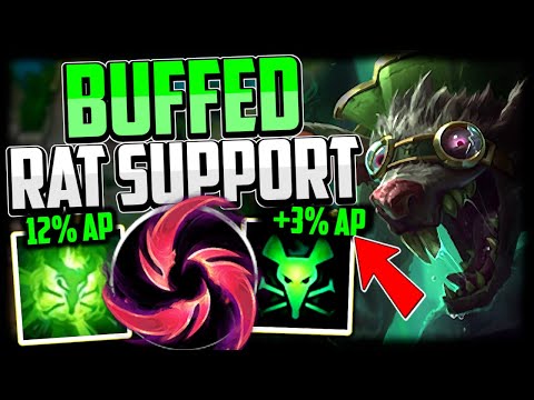 What TWITCH SUPPORT Can Do AFTER THE BUFFS👌 (LEGIT 1v5 MACHINE🔥) - League of Legends
