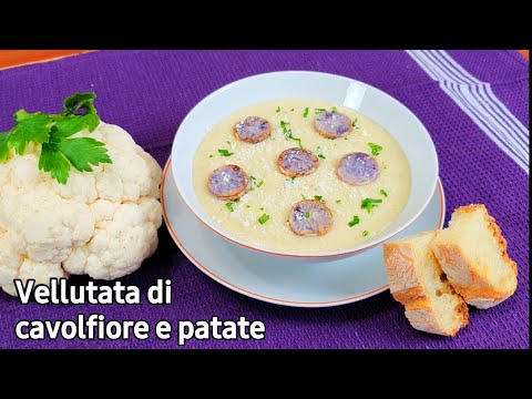 CAVOLFIORE IN VELLUTATA DELICATA E CREMOSA