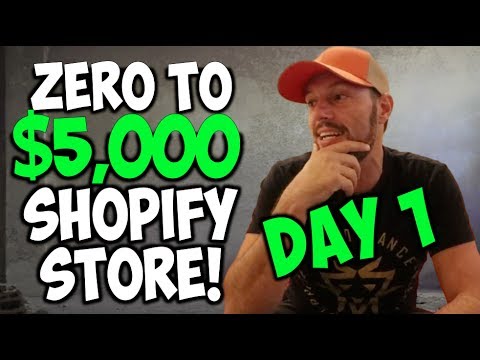 [1/5] Taking A New Shopify Store From $0 To $5,000 | Chris Record Vlogs 71
