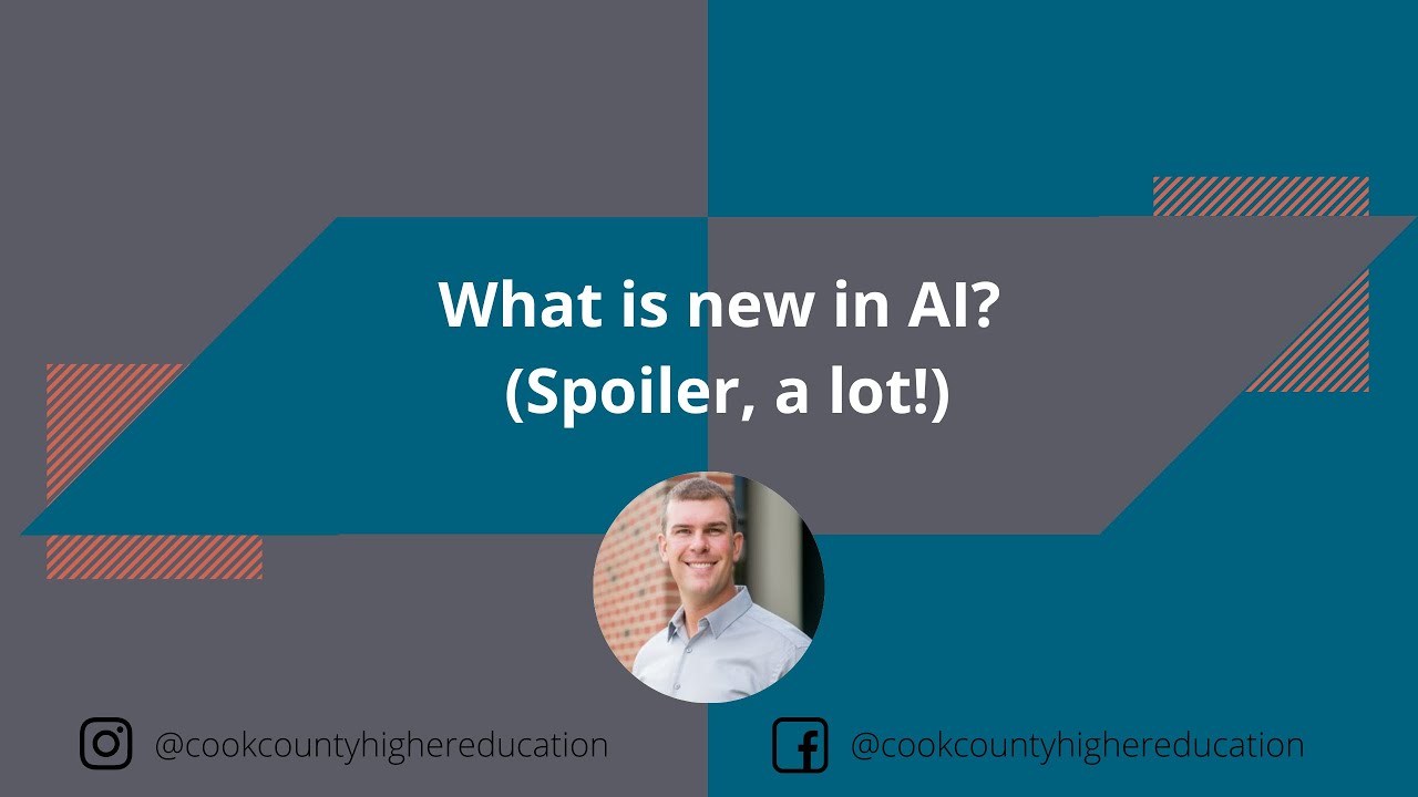 What is new in AI? (Spoiler, a lot!)