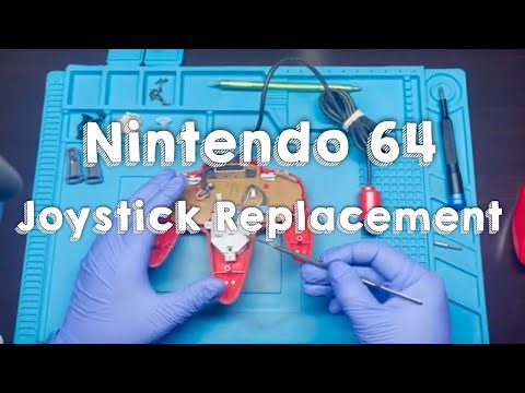 How To Replace Joystick On N64 Controller - Nintendo 64 Controller Repair