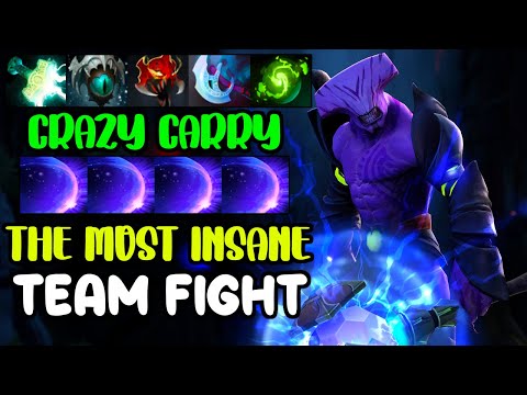 CRAZY CARRY FACELESS VOID - THE MOST INSANE TEAM FIGHT - DOTA 2 GAMEPLAY