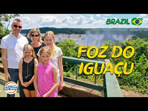 Cataratas brasileiras e argentinas em Foz do Iguaçu | Mais de 80 países com 3 crianças