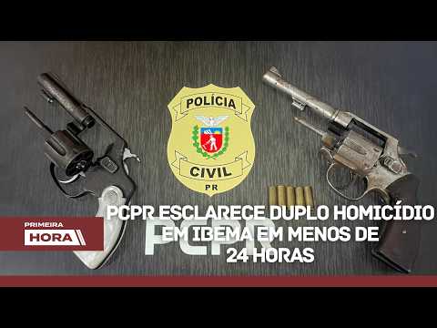 @TarobaCascavelJornalismo | JT1 - PCPR esclarece duplo homicídio em Ibema em menos de 24 horas