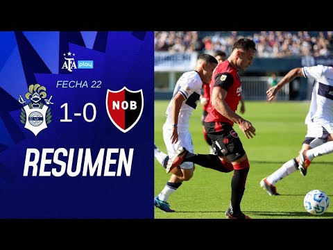Gimnasia La Plata 1 vs 0 Newell's Old Boys | #TorneoBetano | Resumen | Fecha 22