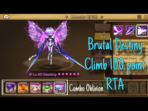 RTA Summoners War || Combo Destiny