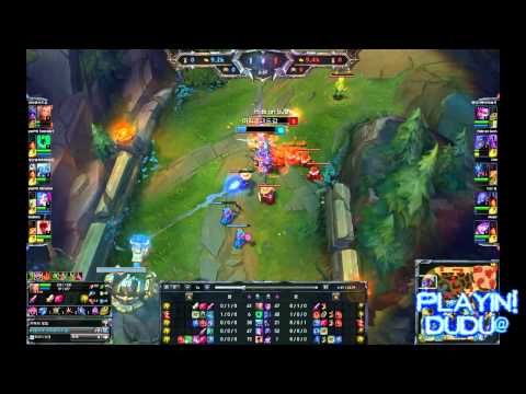 SKT T1 페이커 쉔 기묘한 일기토 도전!!! VS 이지훈미드감 이렐리아(Funny Faker Shen)