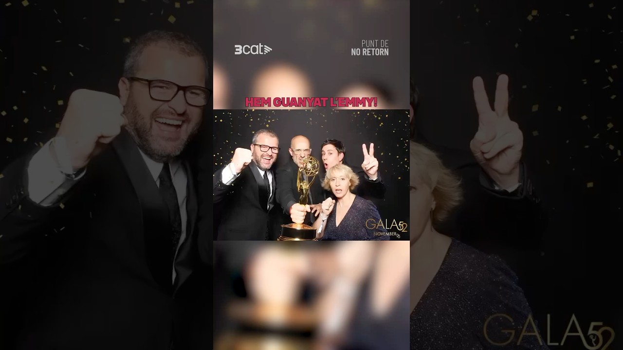 🏆💪 La sèrie de 3Cat #PuntDeNoRetorn3Cat s'emporta un premi Emmy! #Emmys2024