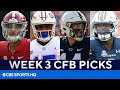 Picks for EVERY Top 25 game in college football [Week 3 Betting Guide] | CBS Sports HQ