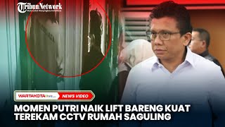 Download lagu Momen Putri Naik Lift Bareng Kuat, Terekam CCTV Rumah Saguling mp3