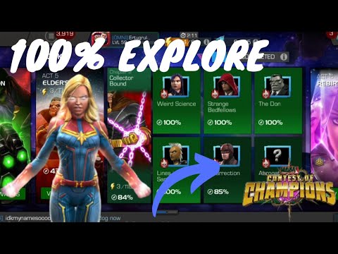 Act 5.2.5 - 100% EXPLOREATION | MARVEL CONTEST OF CHAMPIONS |MCOC