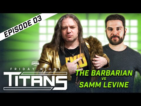 Friday Night Titans Ep 3: Samm Levine vs The Barbarian! World Championship of Movie Trivia