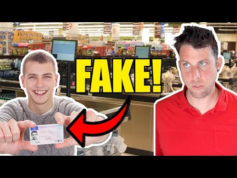 When The Cashier Sees A Fake ID