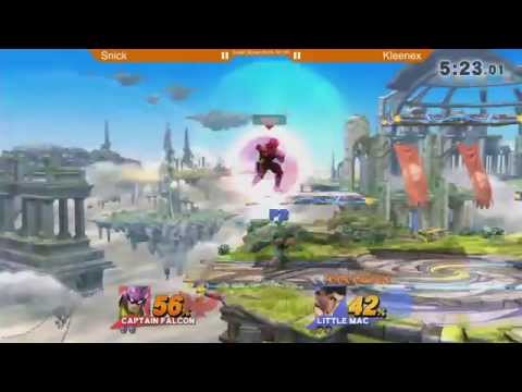 Game EVO 2nd Qualifier SSB4: Snick (C. Falcon) vs Kailex (Little Mac) - WR4
