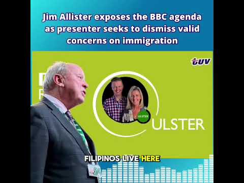 Jim Allister exposes the BBC agenda as presenter seeks to dismiss valid concerns on immigration