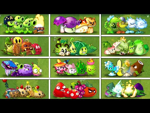 Random 20 Best Team 4 Plants LEVEL 1 Battlez - Who Will Win? - PvZ 2 Team Plant vs Team Plant