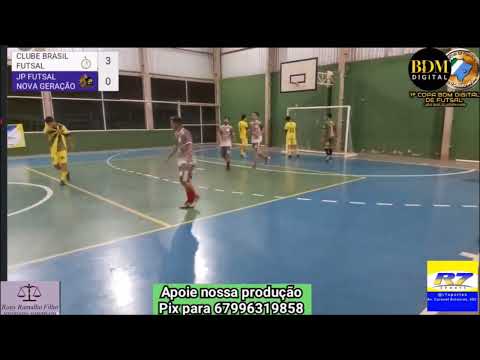Gols de Clube Brasil x JP Nova Geração - Copa BDM 2022