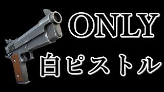 白ピストル縛りでビクロイ目指した結果・・・【フォートナイト】