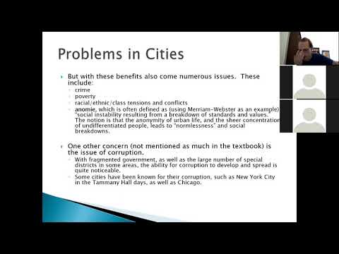 POLS 207-502 Metropolitics Part 1 (7 November 2021)