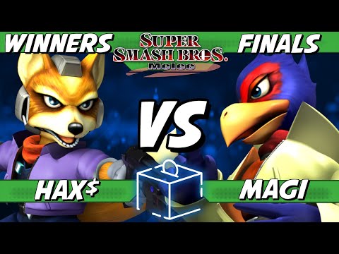 Coinbox 50 - Hax$ (Fox) vs Magi (Falco) Winners Finals - Smash Melee