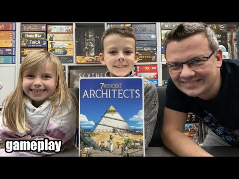 7 Wonders Architects (Repos / asmoee) - gameplay - Empfehlungsliste Spiel des Jahres 2022