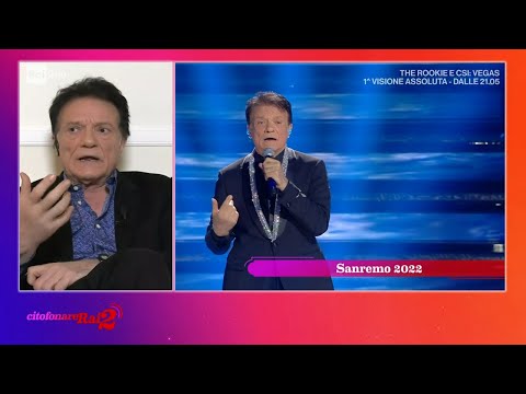 "L'intervista vip" - Massimo Ranieri - Citofonare Rai2  20/02/2022