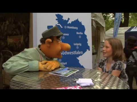 Klemens Schulte Vierkötter für die Südwestfalen Agentur am NRW Tag