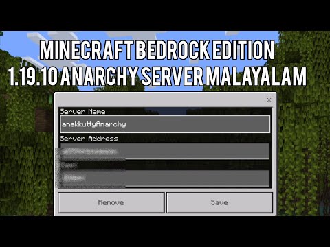 Hamdan Gamer - Join My Free Anarchy Server in Minecraft bedrock 1.19.10 | malayalam | Hamdan Gamer