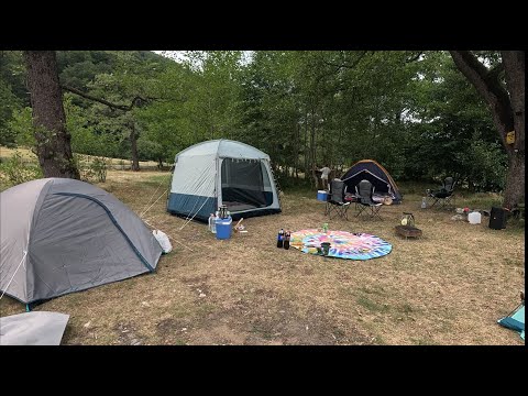 Cu prietenii cu cortul. Camping România (Vâlcea)✌🏽🫰🏽