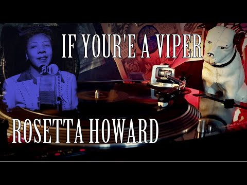 IF YOUR'E A VIPER - ROSETTA HOWARD & THE HARLEM HAMFATS